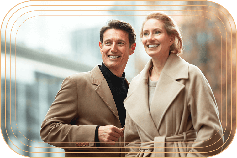 Ambitious couple who found a meaningful connection through EliteSingles dating app