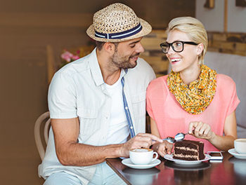 Couple on a date in Orlando