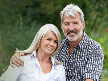 Older couple with a loving future mapped out