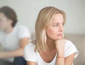 woman wondering whether she is someone's rebound relationship