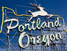 Portland Oregon Sign