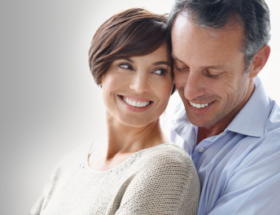 couple still showing affectoin after years of marriage