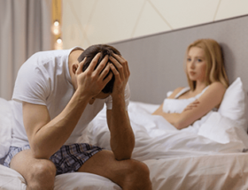 couple dealing with relationship problems