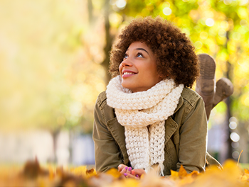 girl in autumn