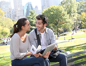 Couple in Central Park