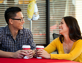 Asian couple in San Francisco