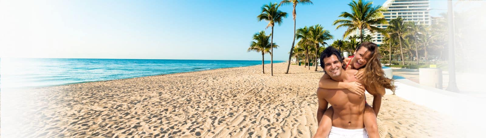Florida Dating Site - Couple having fun on the Florida beach