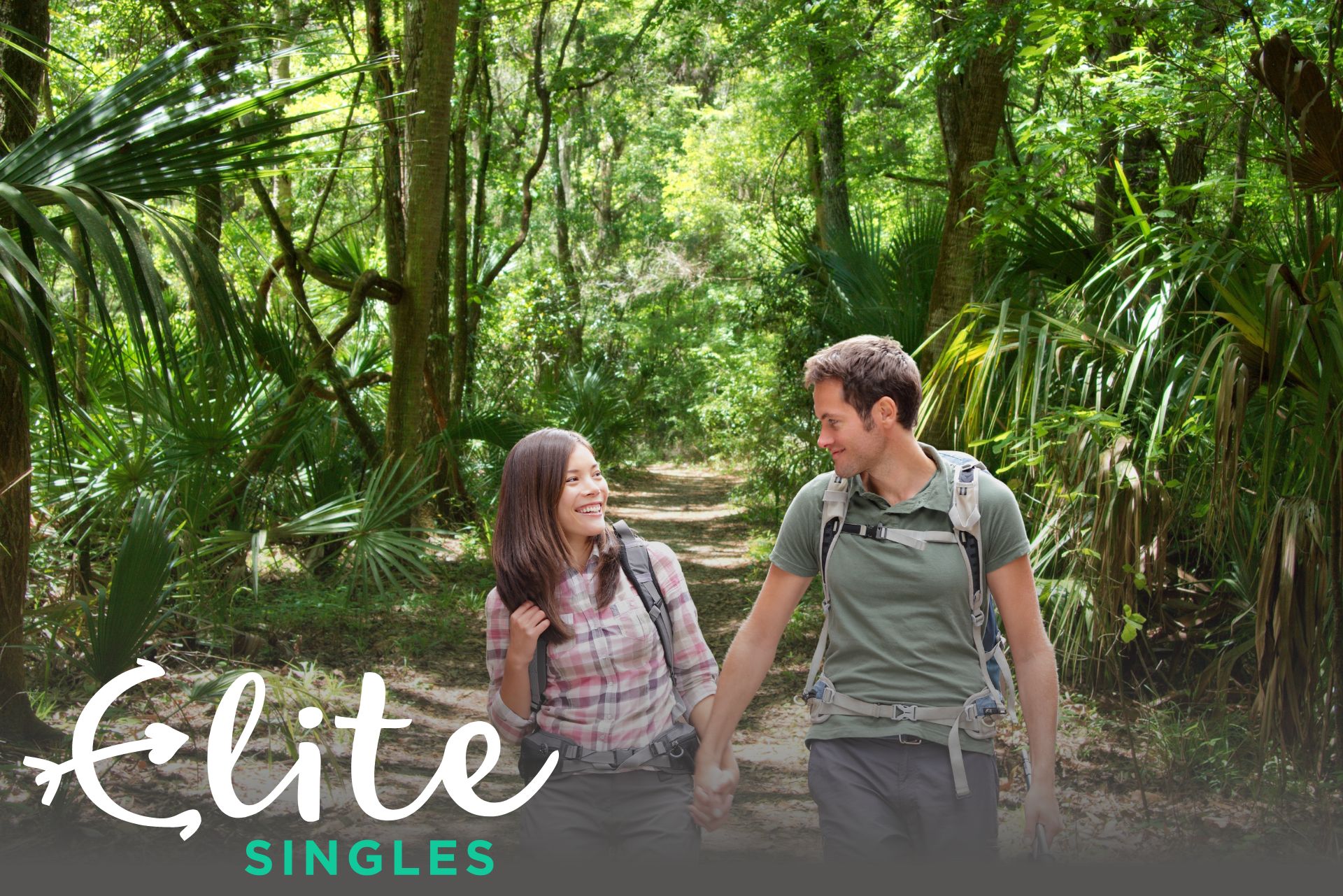 Dating in Florida - Couple on a walk in the everglades in Florida